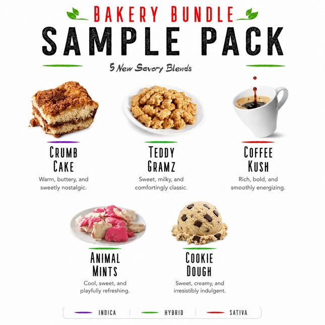 Bakery Bundle Sample Pack Denver Terpenes
