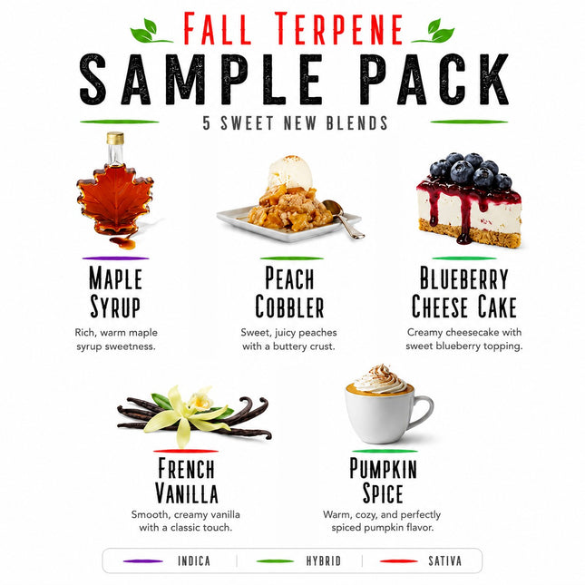 Fall Sample Pack Denver Terpenes