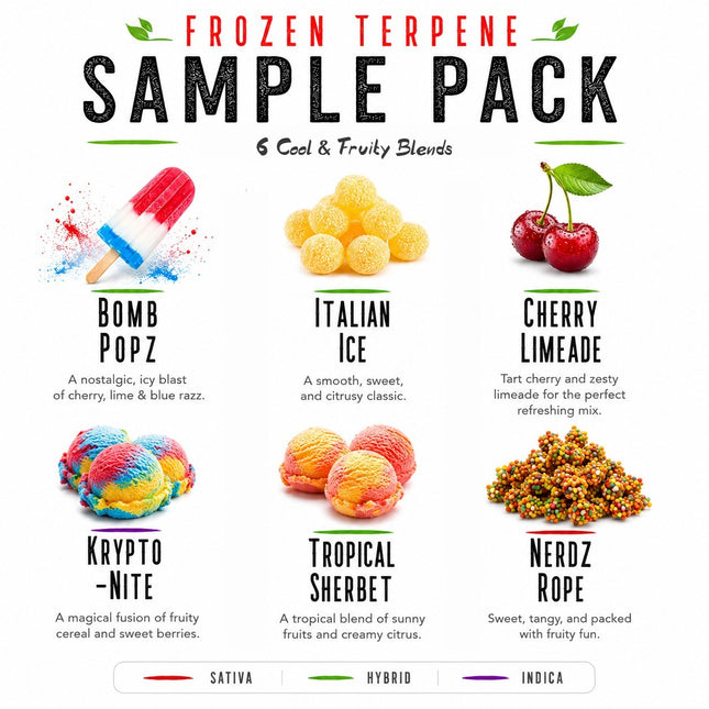Frozen Sample Pack Denver Terpenes