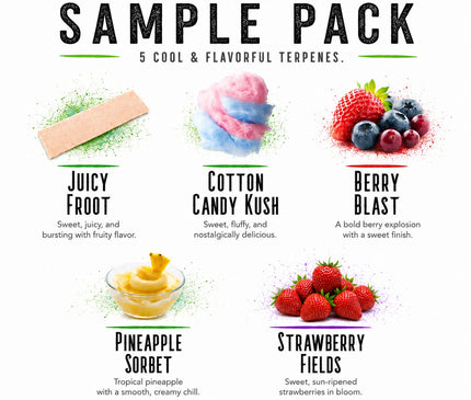 Sugar Rush Sample Pack Denver Terpenes