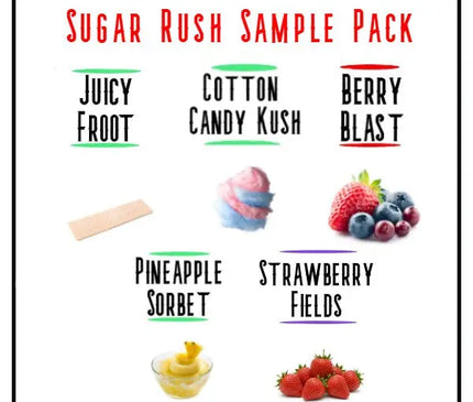 Sugar Rush Sample Pack Denver Terpenes